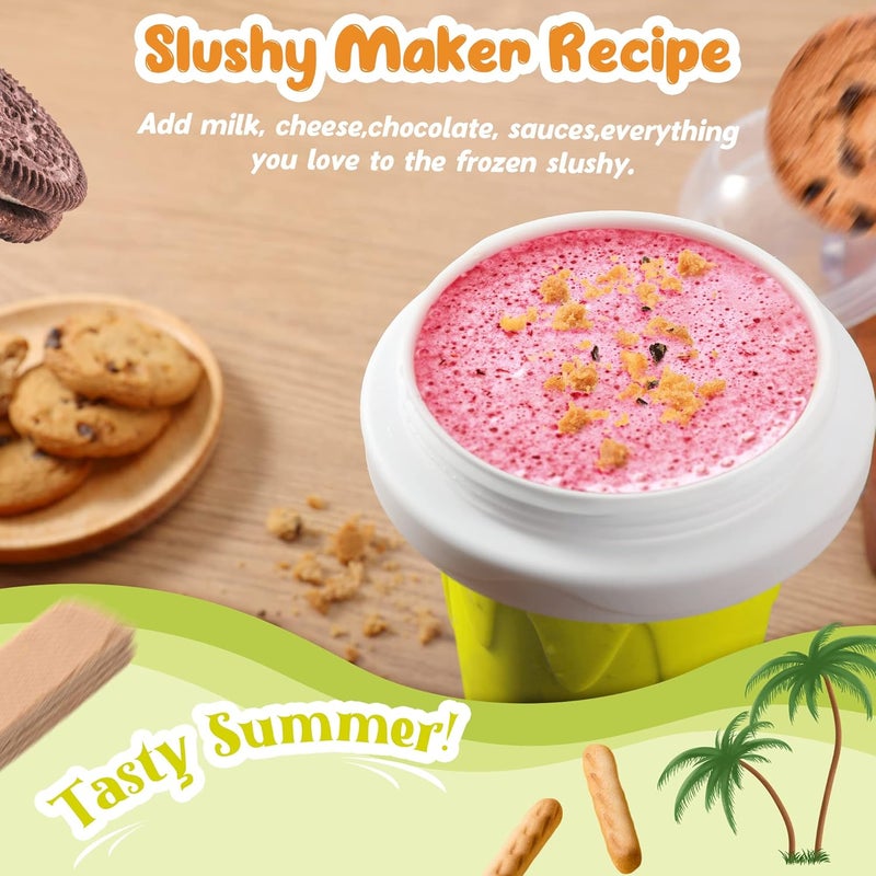 RELPOM Slushie Cup, Magic Frozen Slushy Maker Cups, Cool Stuff Things Gadgets, Stocking Stuffers White Elephant Gifts Party Favors, Christms Classroom Gifts and Prizes for Boys Girls Teens Students - Image 4